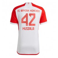 Bayern Munich Jamal Musiala #42 Heimtrikot 2023-24 Kurzarm